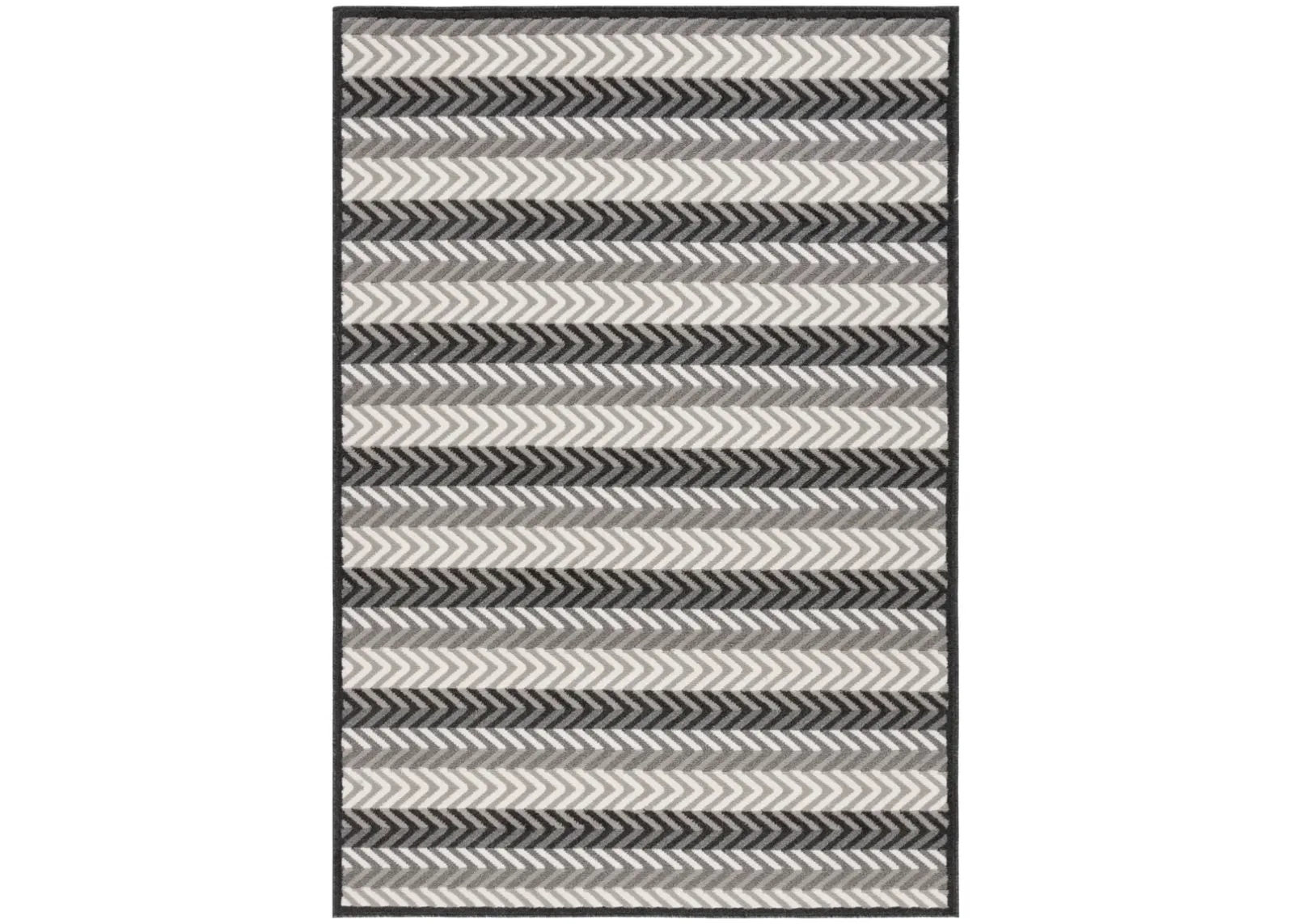 PYRAMID 247 GREY  8' x 10' Large Rectangle Rug