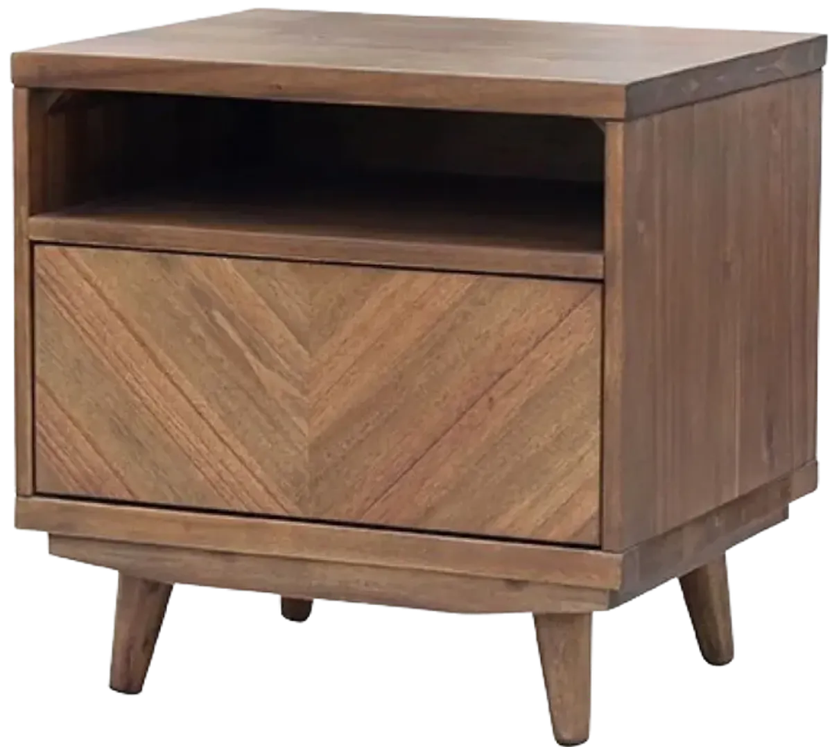 Piero Chevron Nightstand