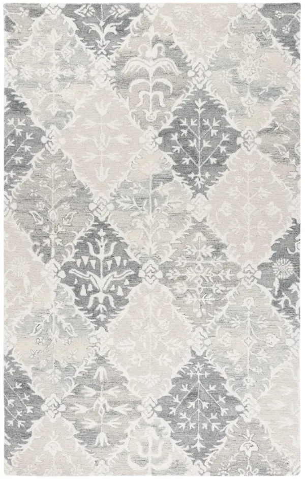 EBONY Hand Tufted 4' x 6' area rug