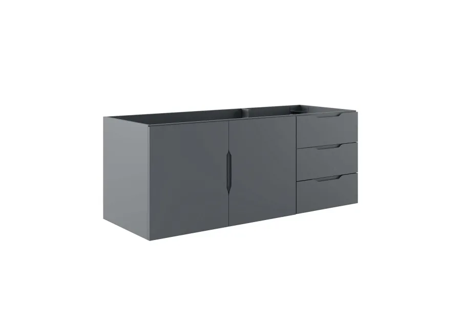 Vitality 48" Double or Single Sink Compatible (Not Included) Bathroom Vanity Cabinet