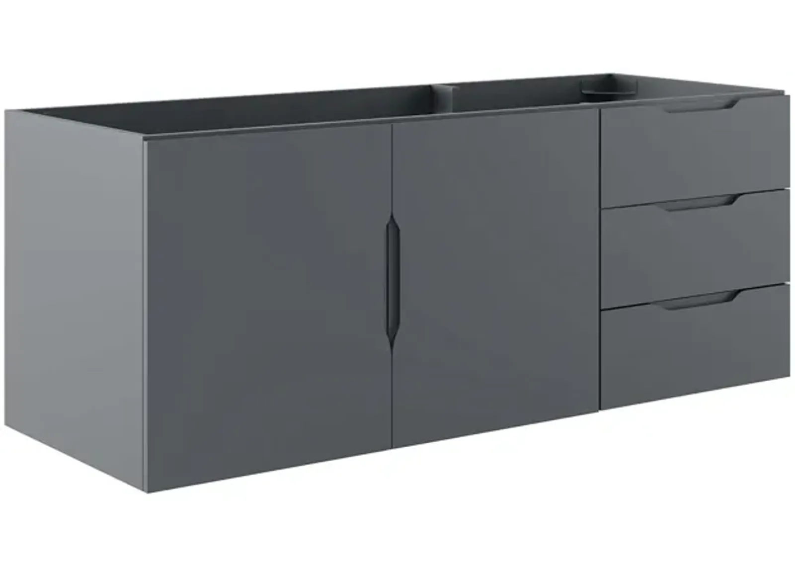 Vitality 48" Double or Single Sink Compatible (Not Included) Bathroom Vanity Cabinet