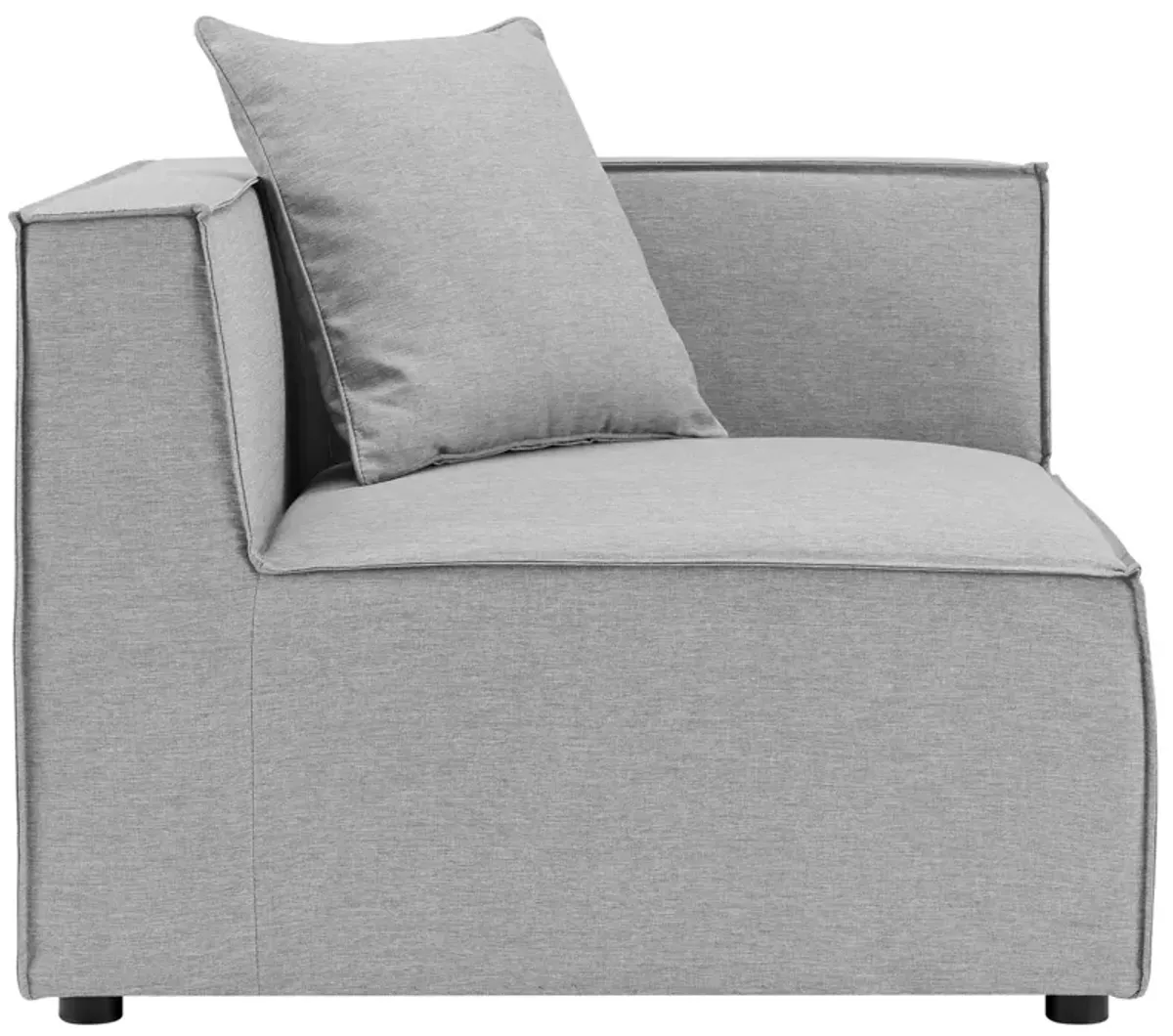 Saybrook Outdoor Patio Upholstered Sectional Sofa Corner Chair