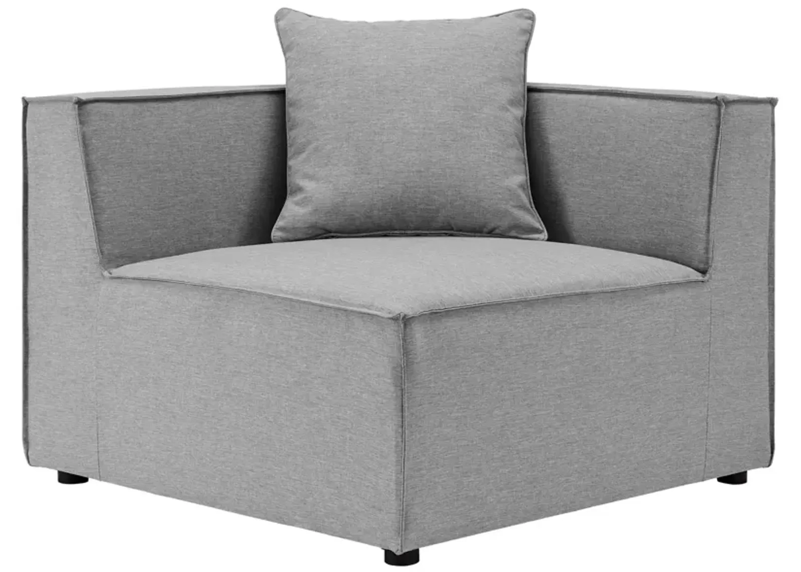 Saybrook Outdoor Patio Upholstered Sectional Sofa Corner Chair