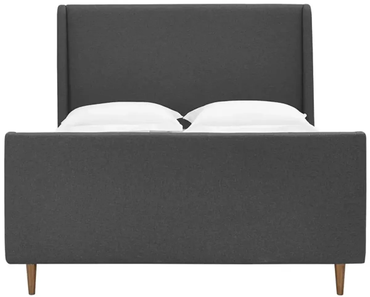 Aubree Sleigh Platform Bed