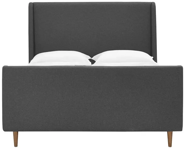 Aubree Sleigh Platform Bed