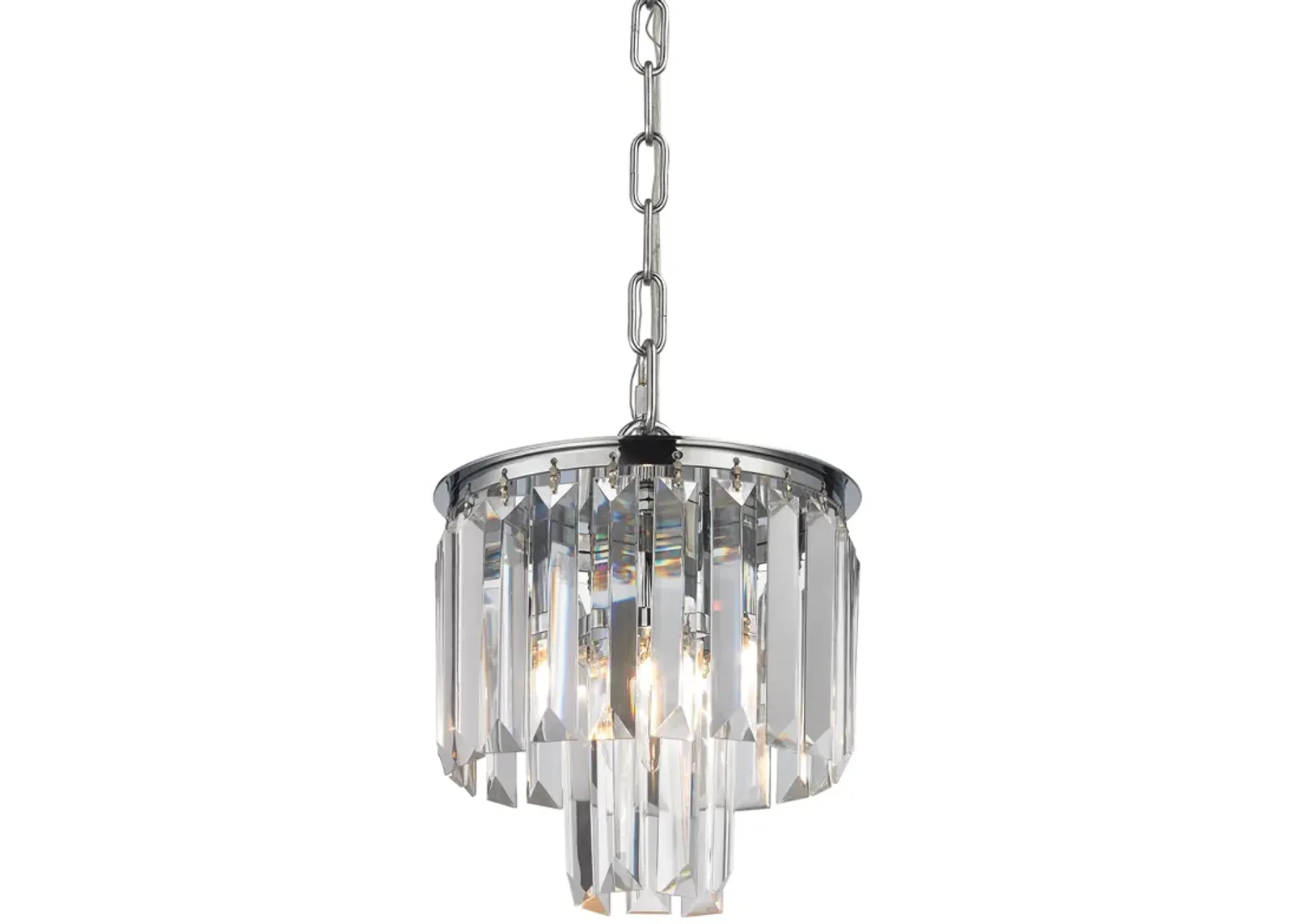 Palacial 8" Wide 1-Light Mini Pendant - Polished Chrome