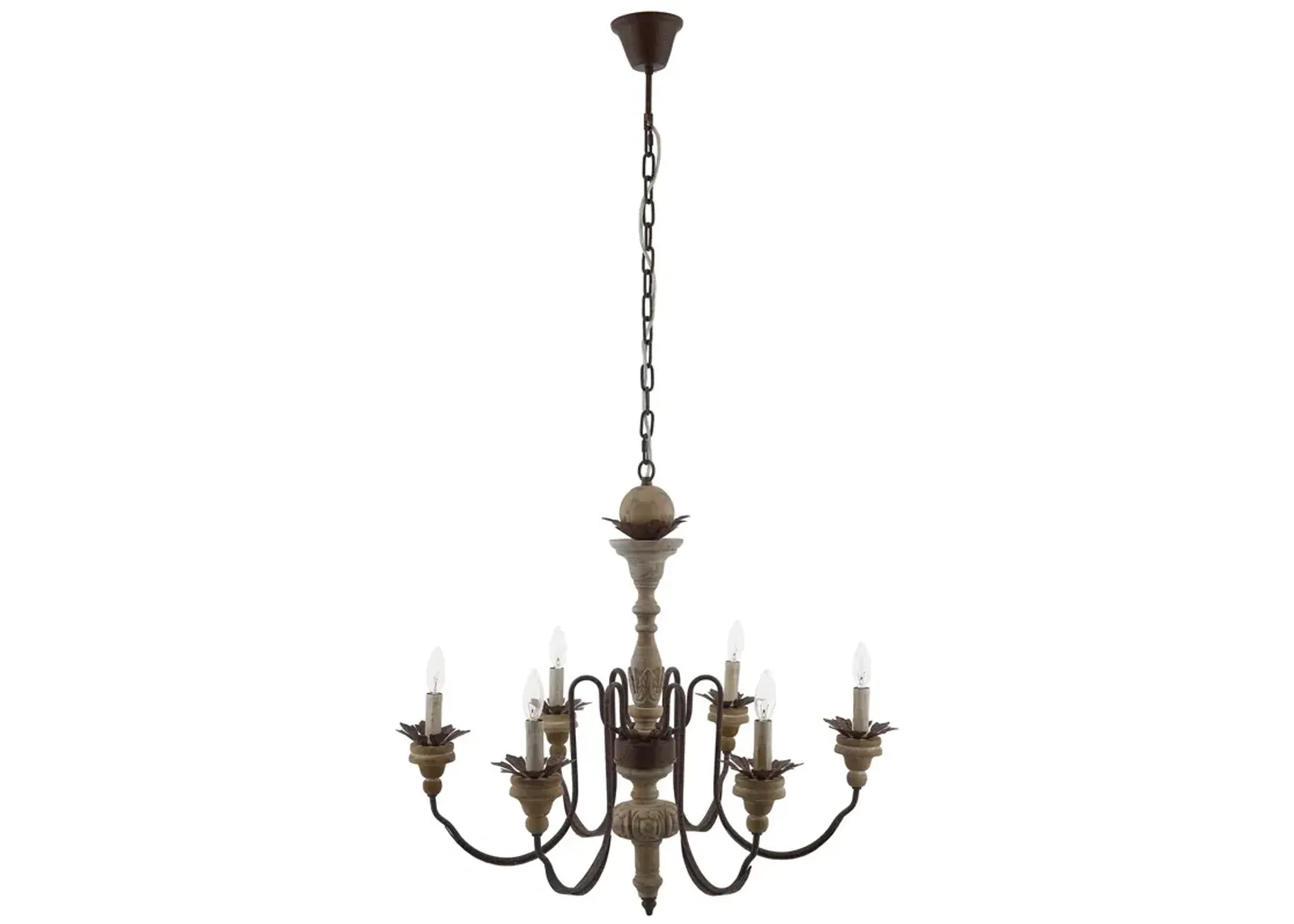 Bountiful Vintage French Pendant Ceiling Light Candelabra Chandelier