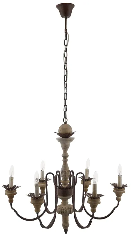 Bountiful Vintage French Pendant Ceiling Light Candelabra Chandelier