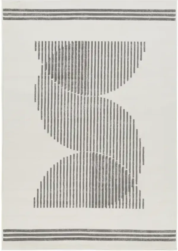 Pisa PSS-2363 5' x 7' Machine Woven Rug