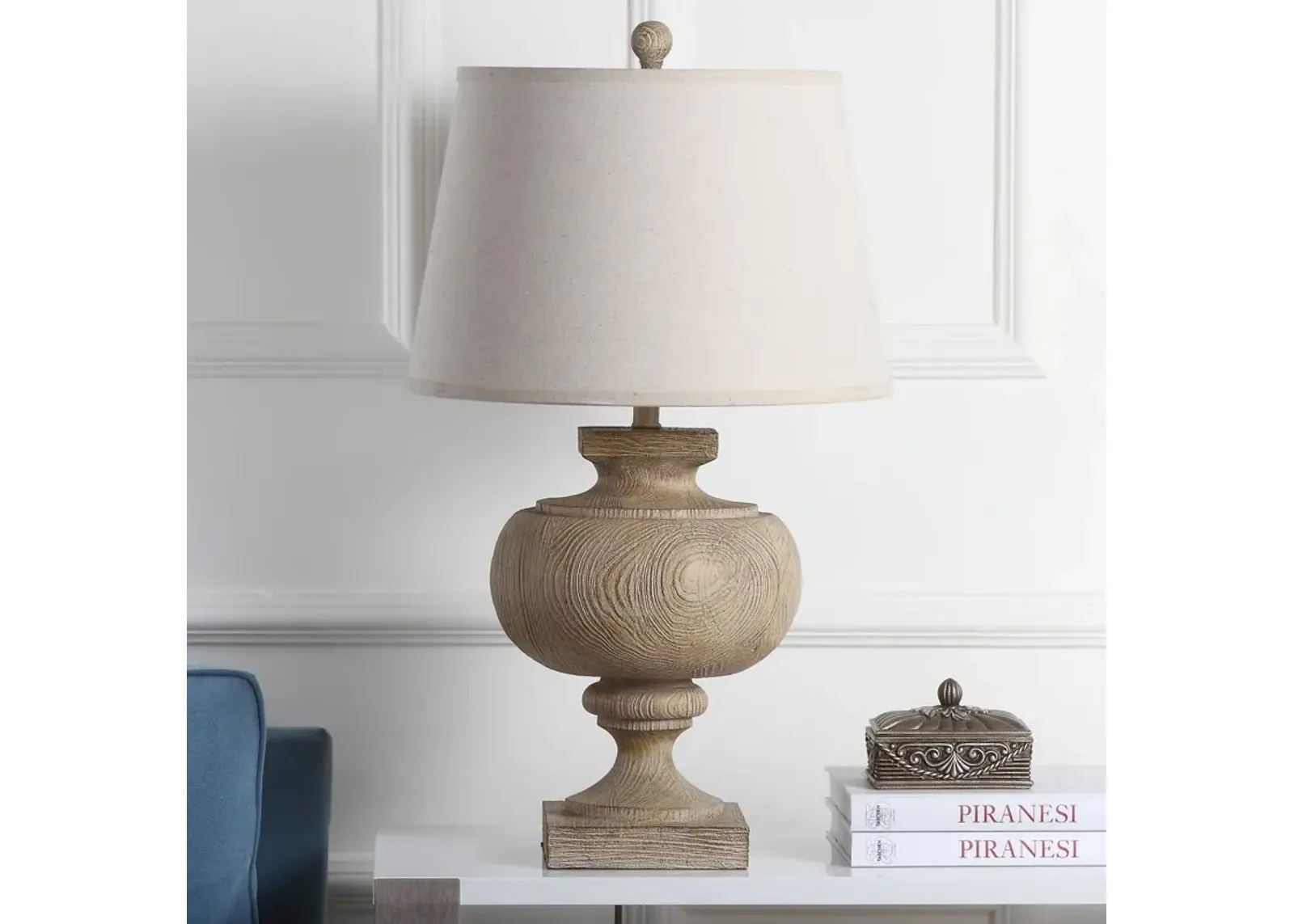 Prescott 31-Inch Wood Table Lamp