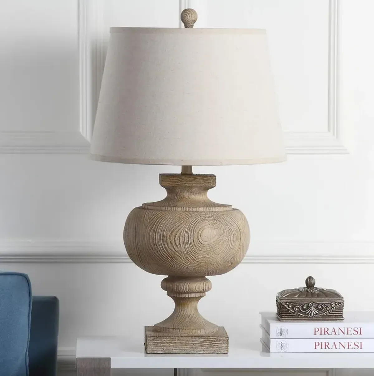 Prescott 31-Inch Wood Table Lamp