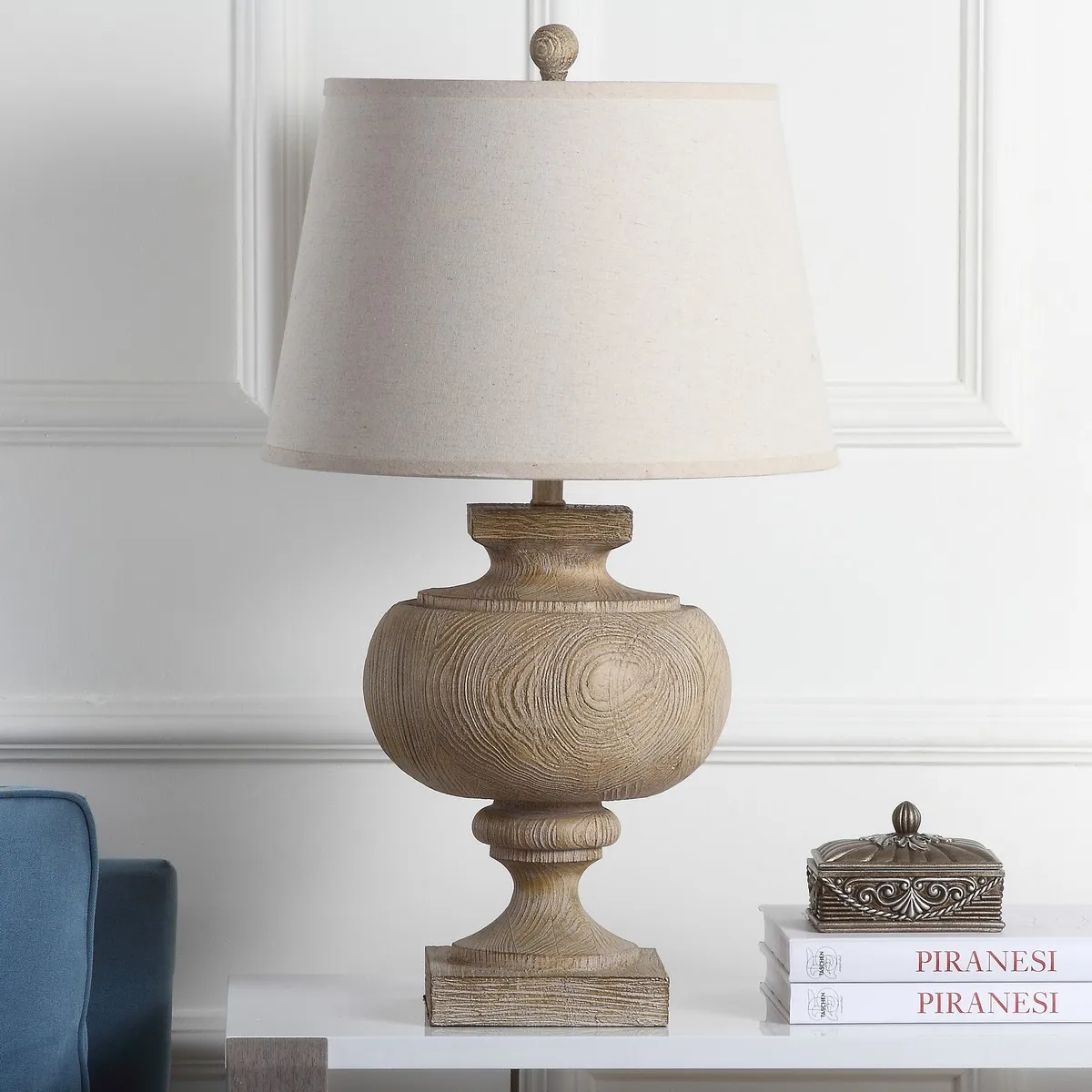 Prescott 31-Inch Wood Table Lamp