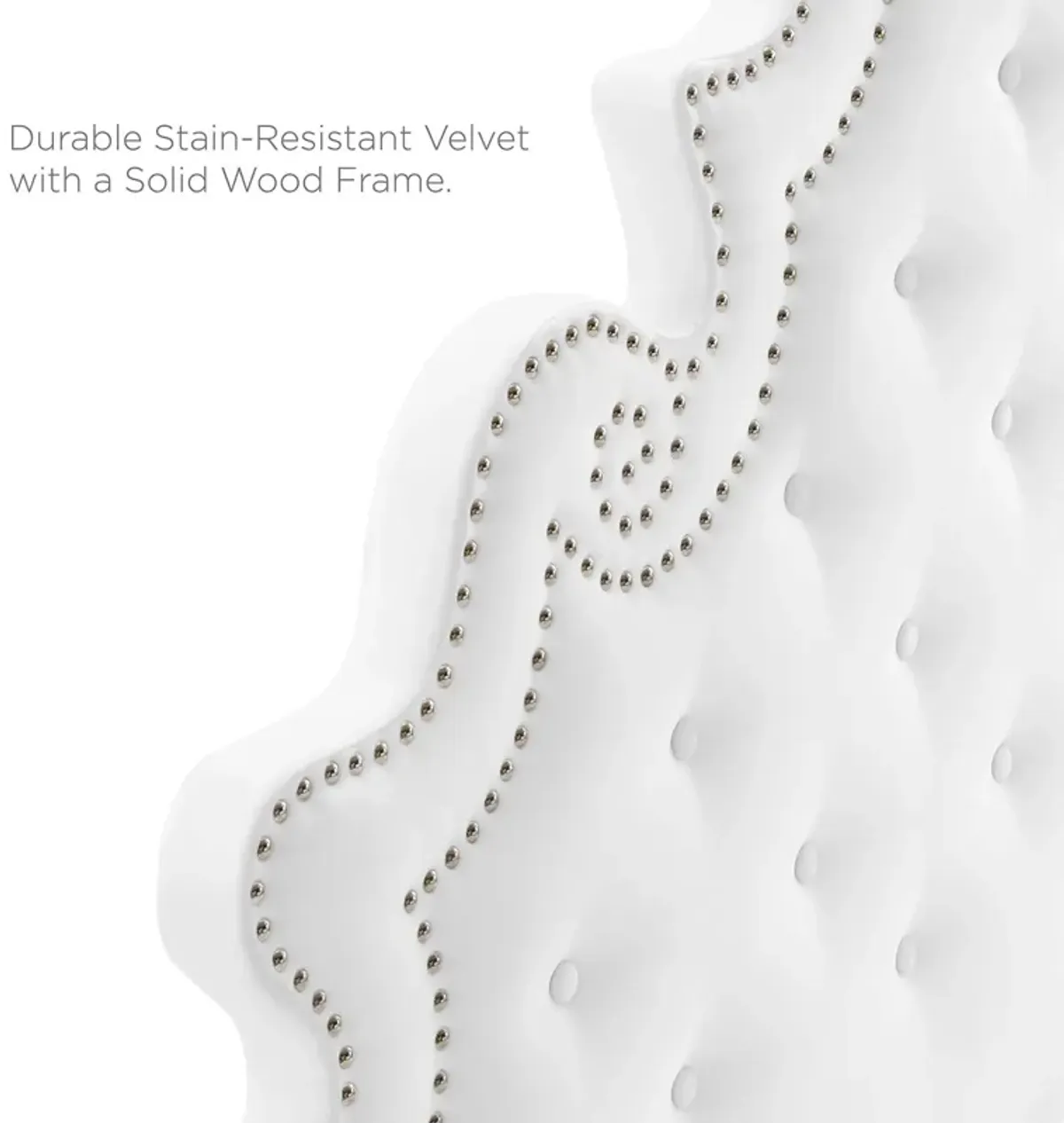 Diana Tufted Performance Velvet Full/Queen Headboard