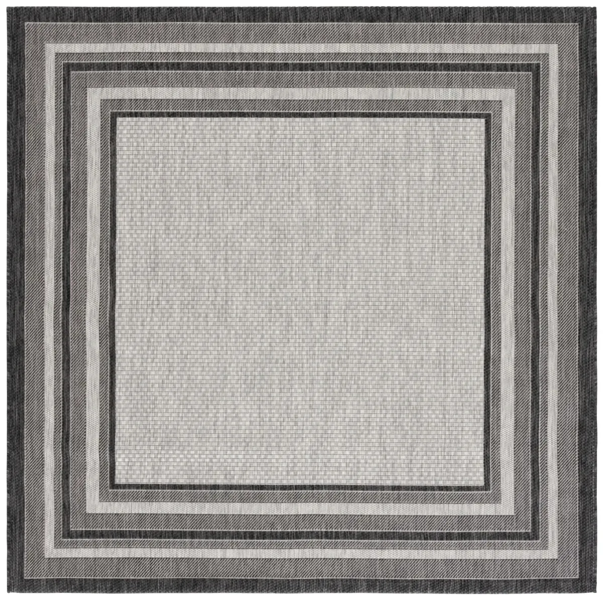 COURTYARD 8475 LIGHT GREY  10' x 10' Square Square Rug