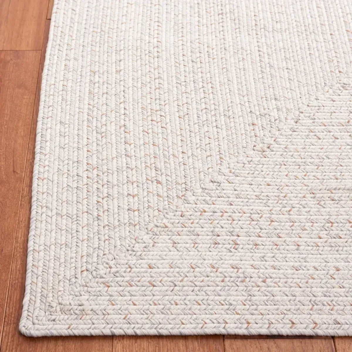 BRAIDED 201 IVORY  2'-3' x 20' Runner Rug