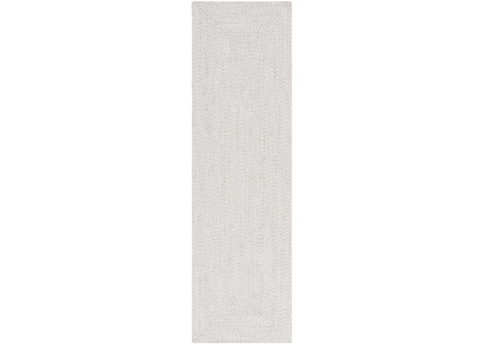 BRAIDED 201 IVORY  2'-3' x 20' Runner Rug