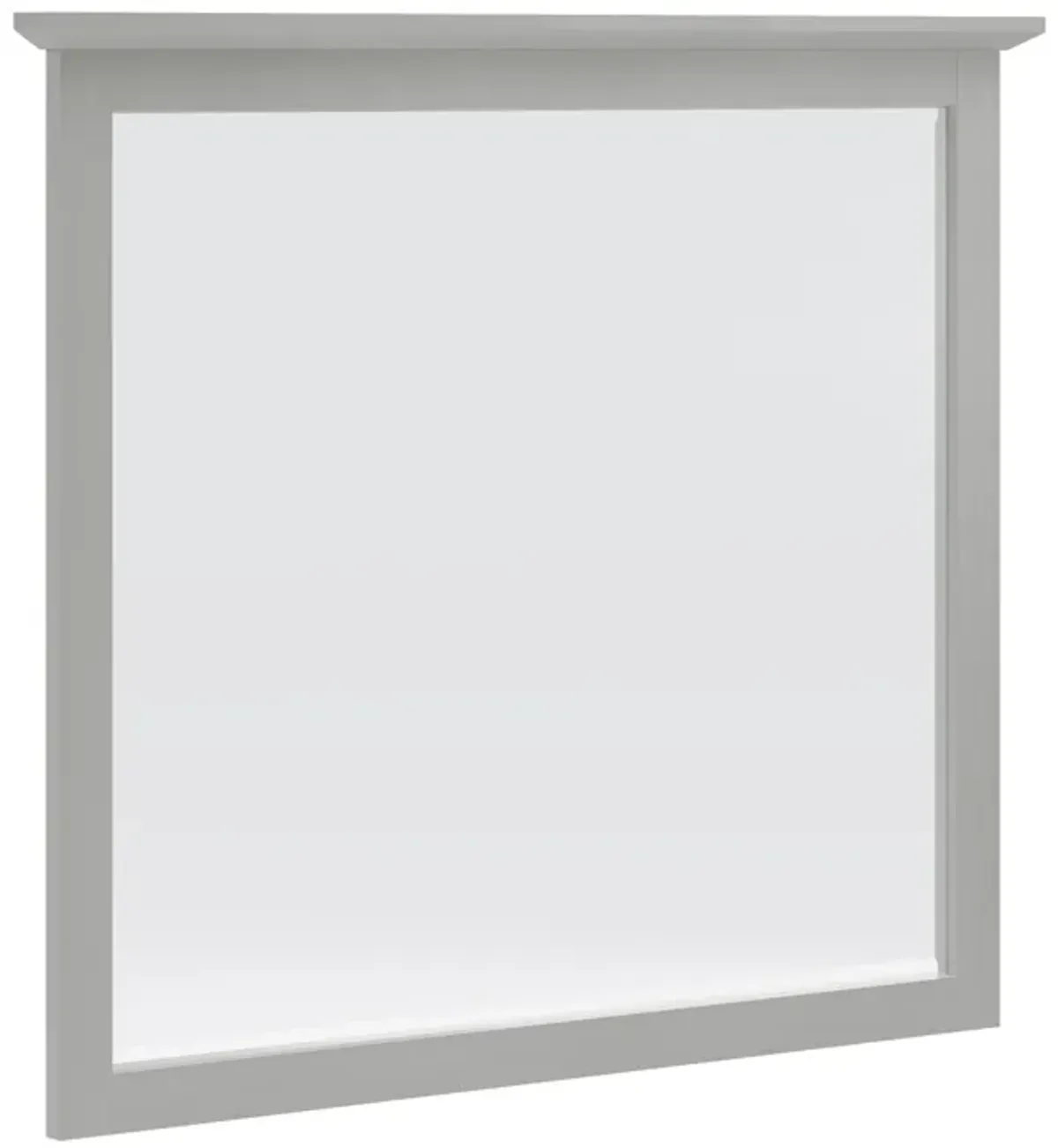 Grace Wall or Dresser Mirror in Elephant Grey