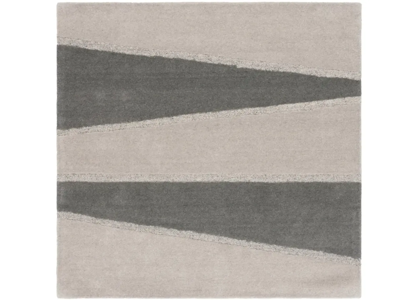 FIFTH AVENUE 704 GREY  6' x 6' Square Square Rug