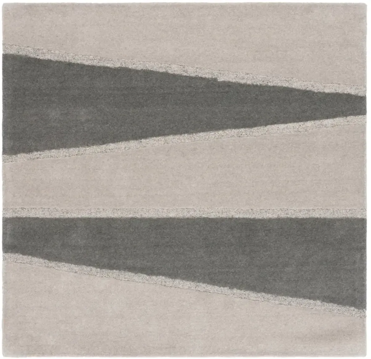 FIFTH AVENUE 704 GREY  6' x 6' Square Square Rug