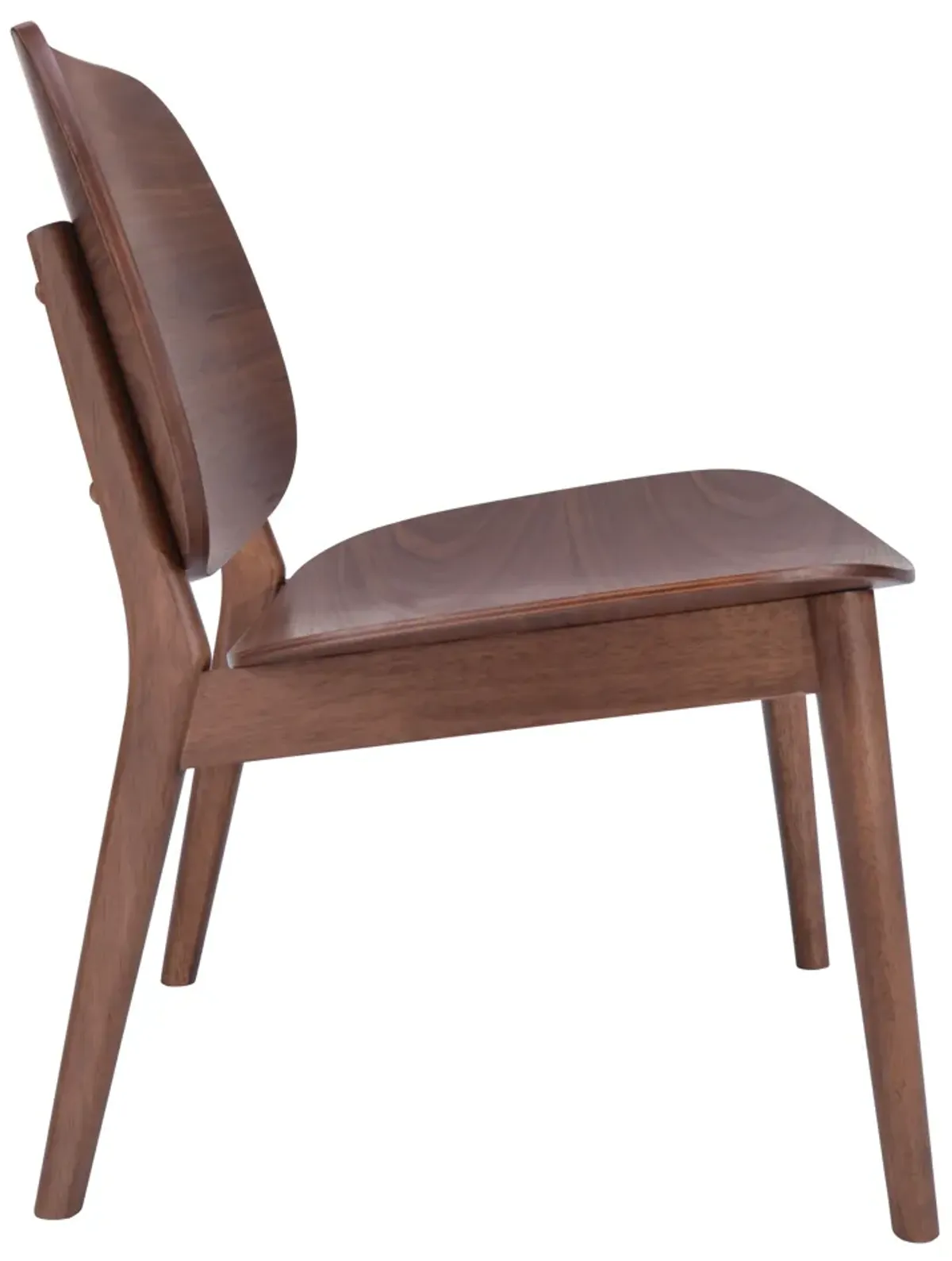 Priest Lounge Chair Walnut