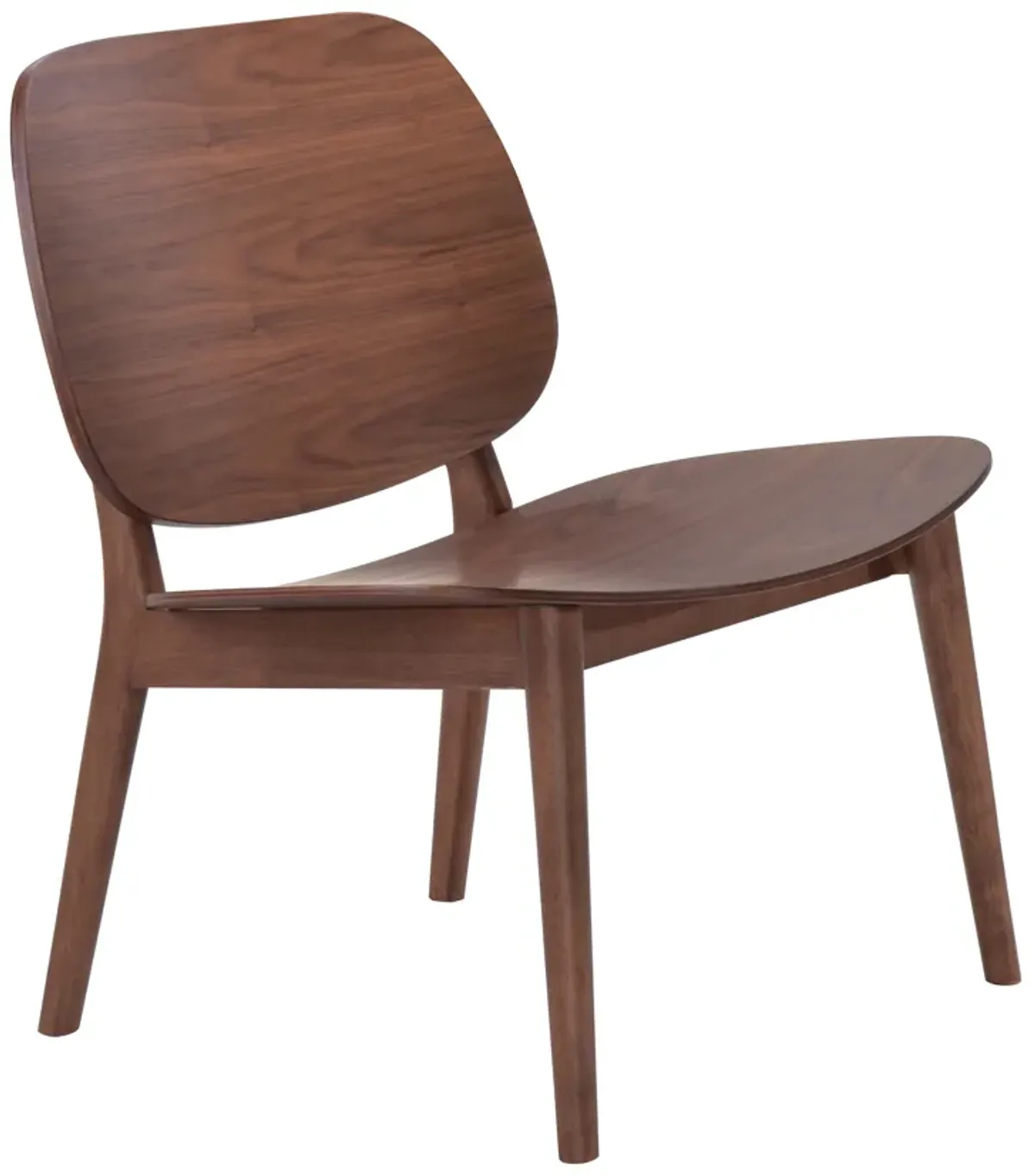 Priest Lounge Chair Walnut