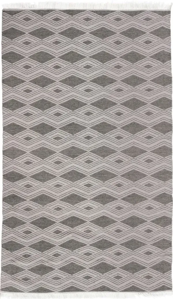 Indr/Outdr Banning Pebble Gray 2x3