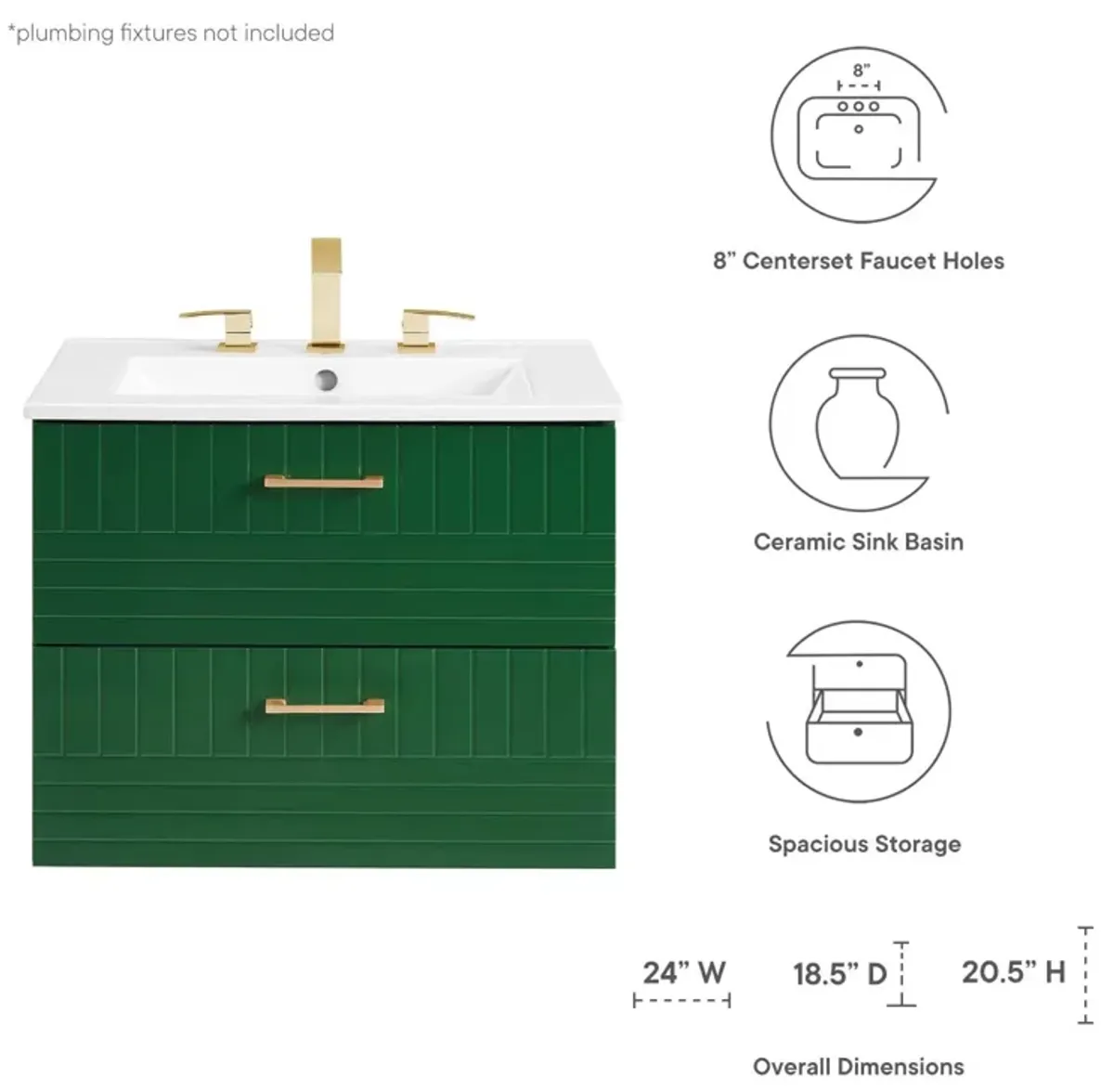 Daybreak 24" Bathroom Vanity