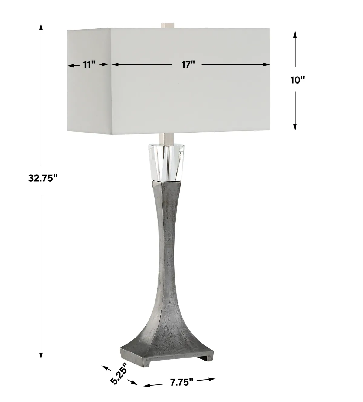 Edison Tapered Iron Table Lamp