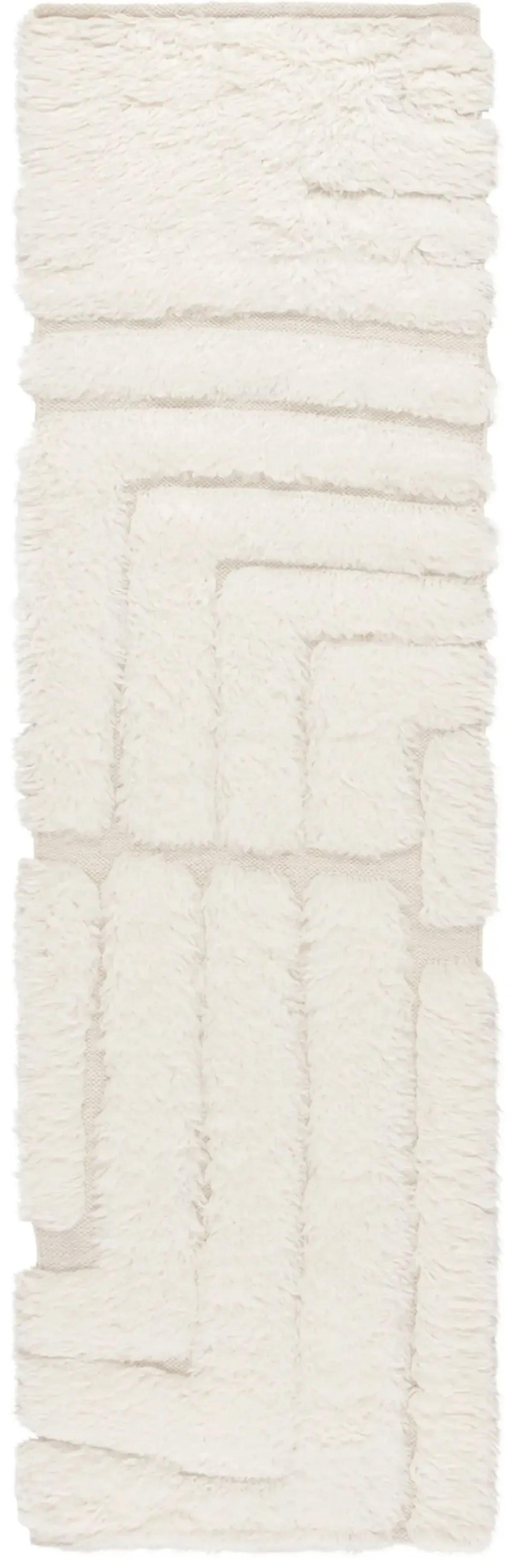 CASABLANCA 496 IVORY 2'-3' x 8' Runner Rug