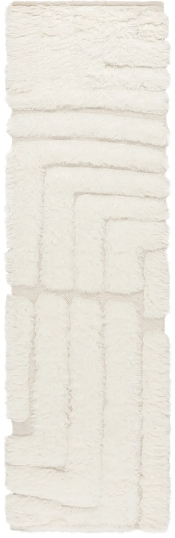 CASABLANCA 496 IVORY 2'-3' x 8' Runner Rug
