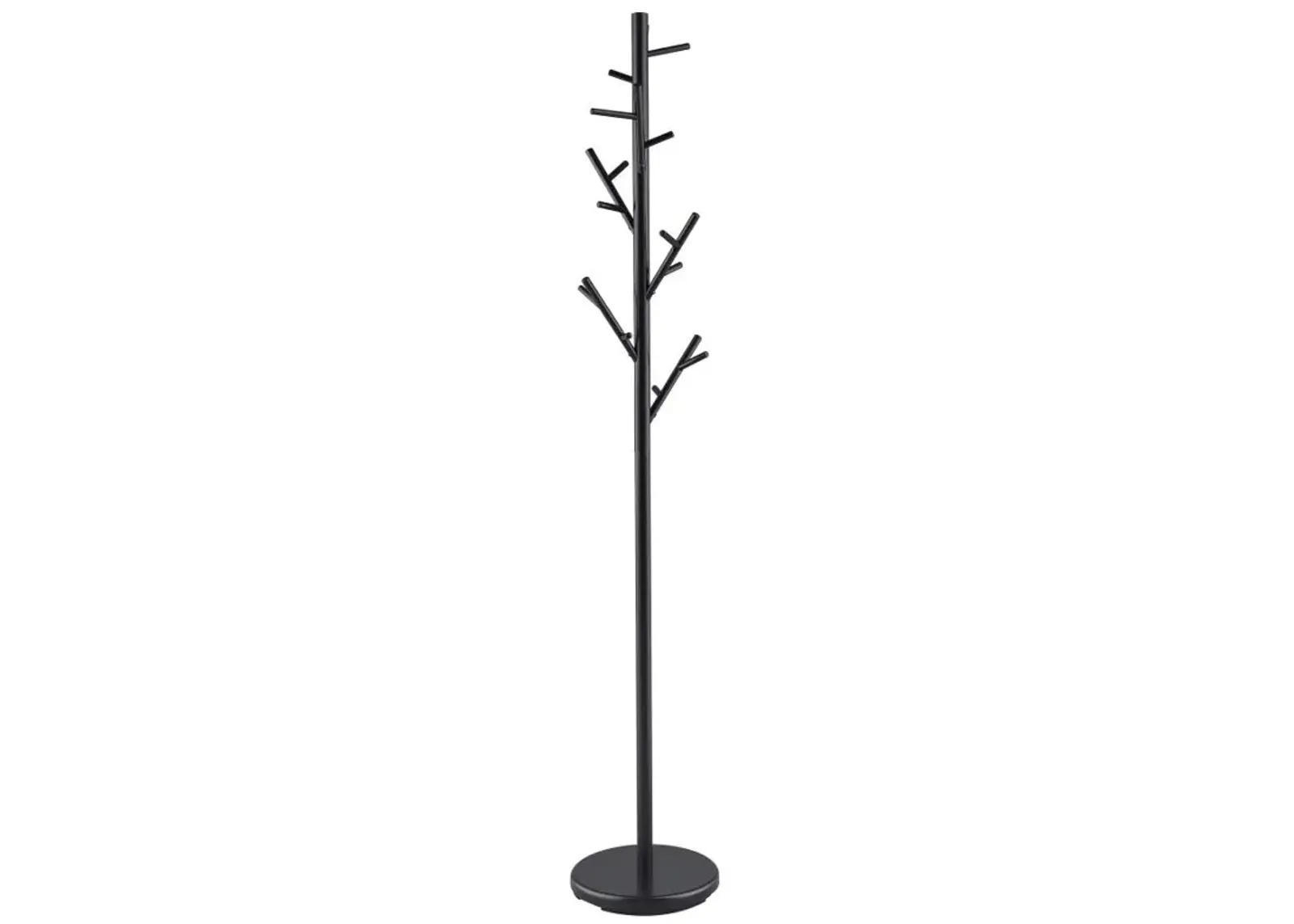 Clover 18-Hook Coat Rack Black