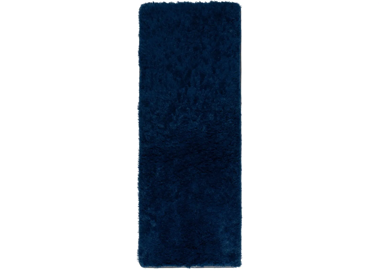 RAINBOW SHAG 101 NAVY 2'-3' x 6' Runner Rug