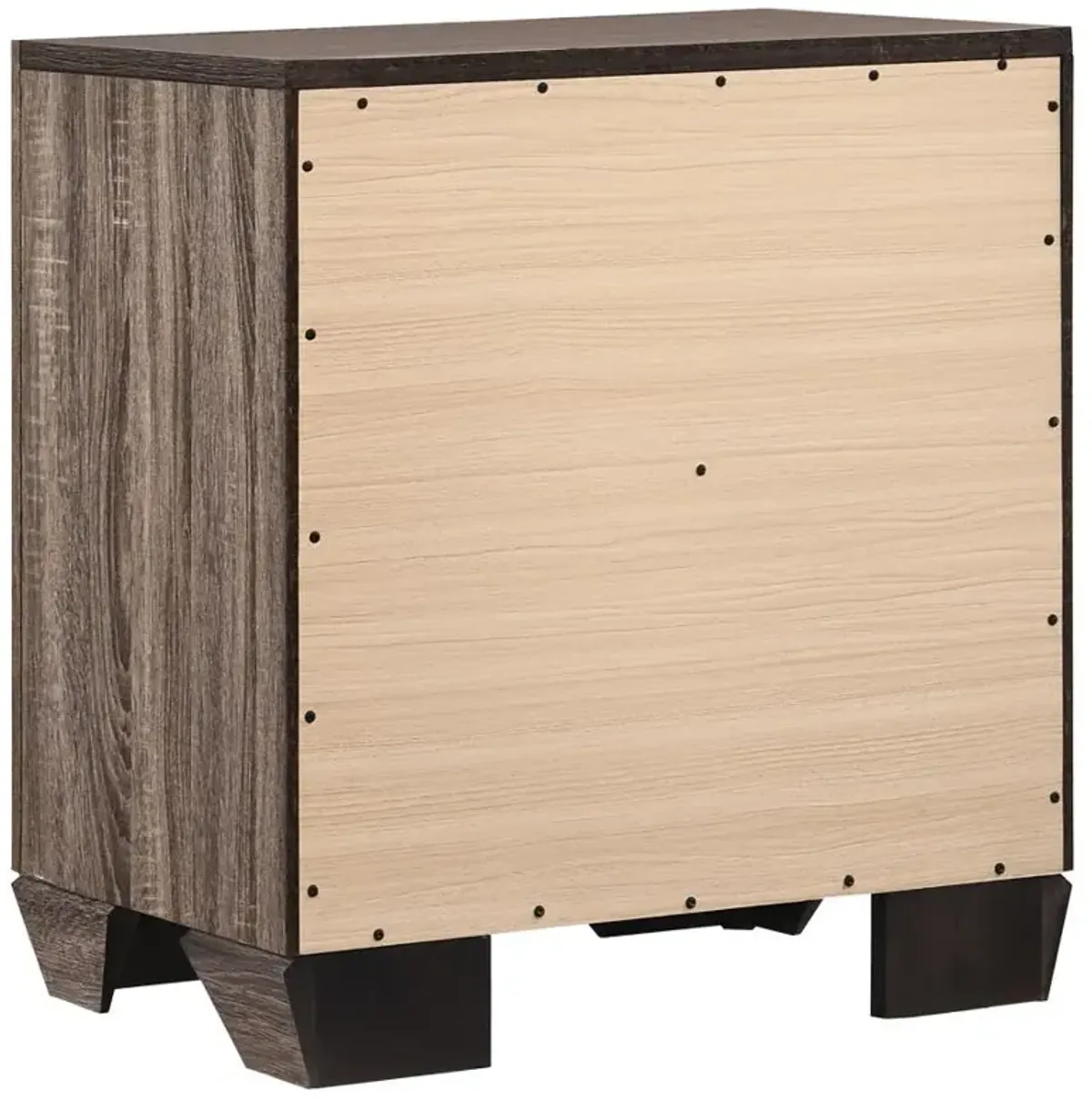 Kauffman 2-drawer Nightstand Washed Taupe