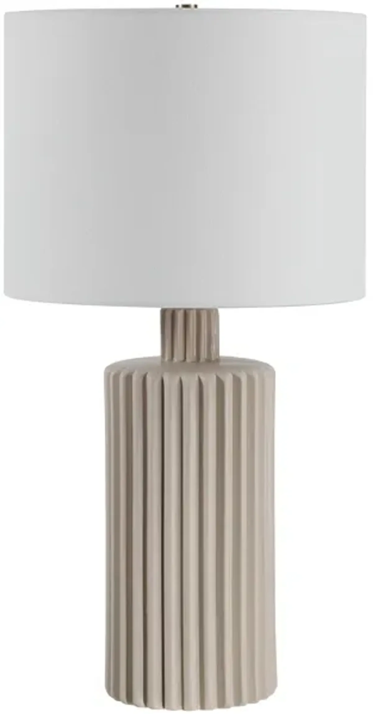 Lina 24.75" Height Table Lamps, Beige