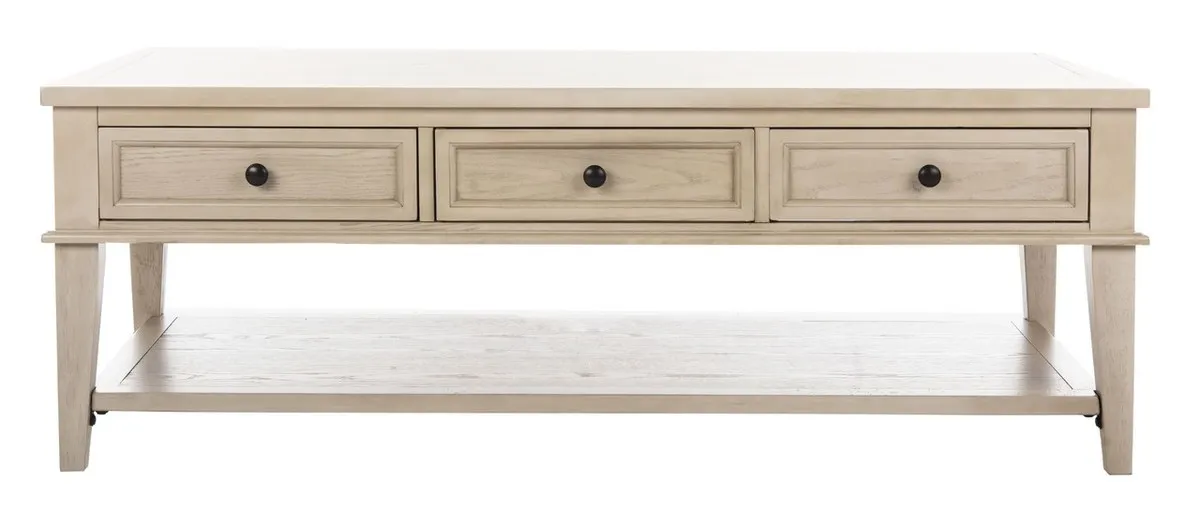 MANELIN COFFEE TABLE WITH STORAGE DRAWERS 