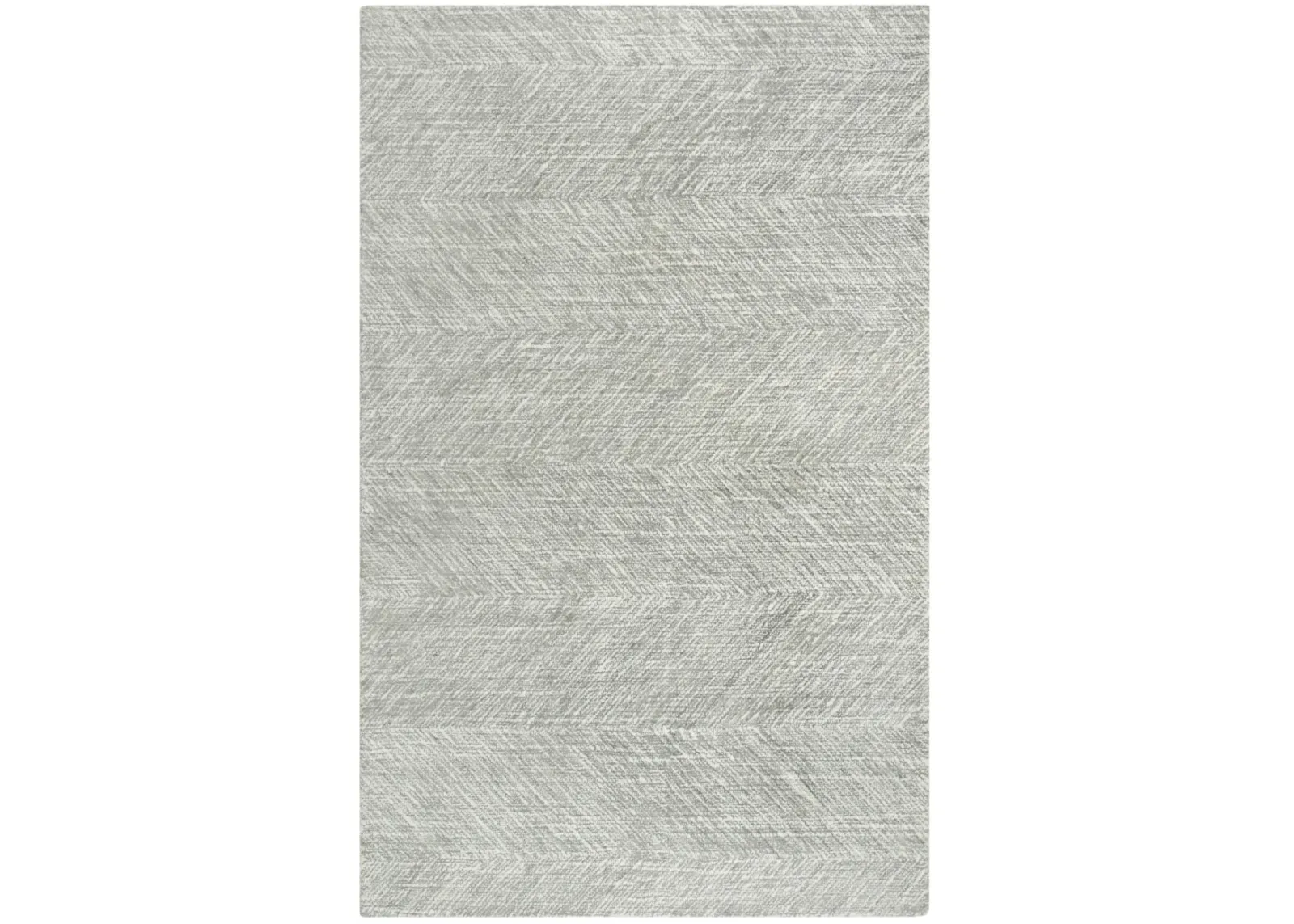 Etchings Gray Geometric  Wool 8'6" x 11'6" Rectangle Rug