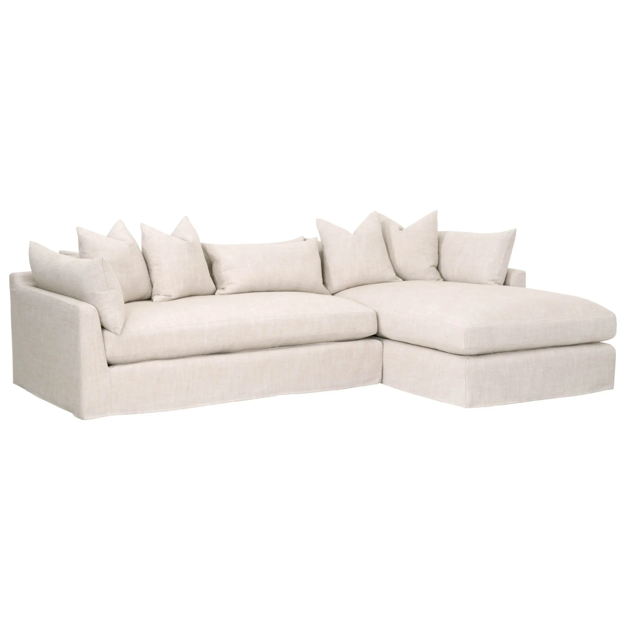 Haven Slipcover Right Chaise Sectional