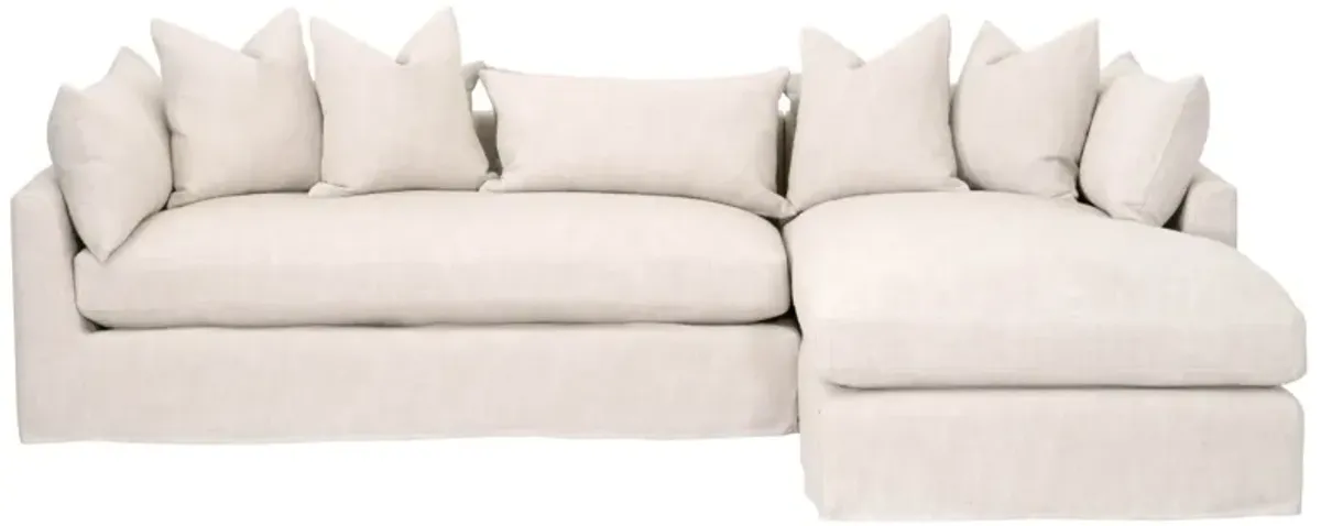 Haven Slipcover Right Chaise Sectional