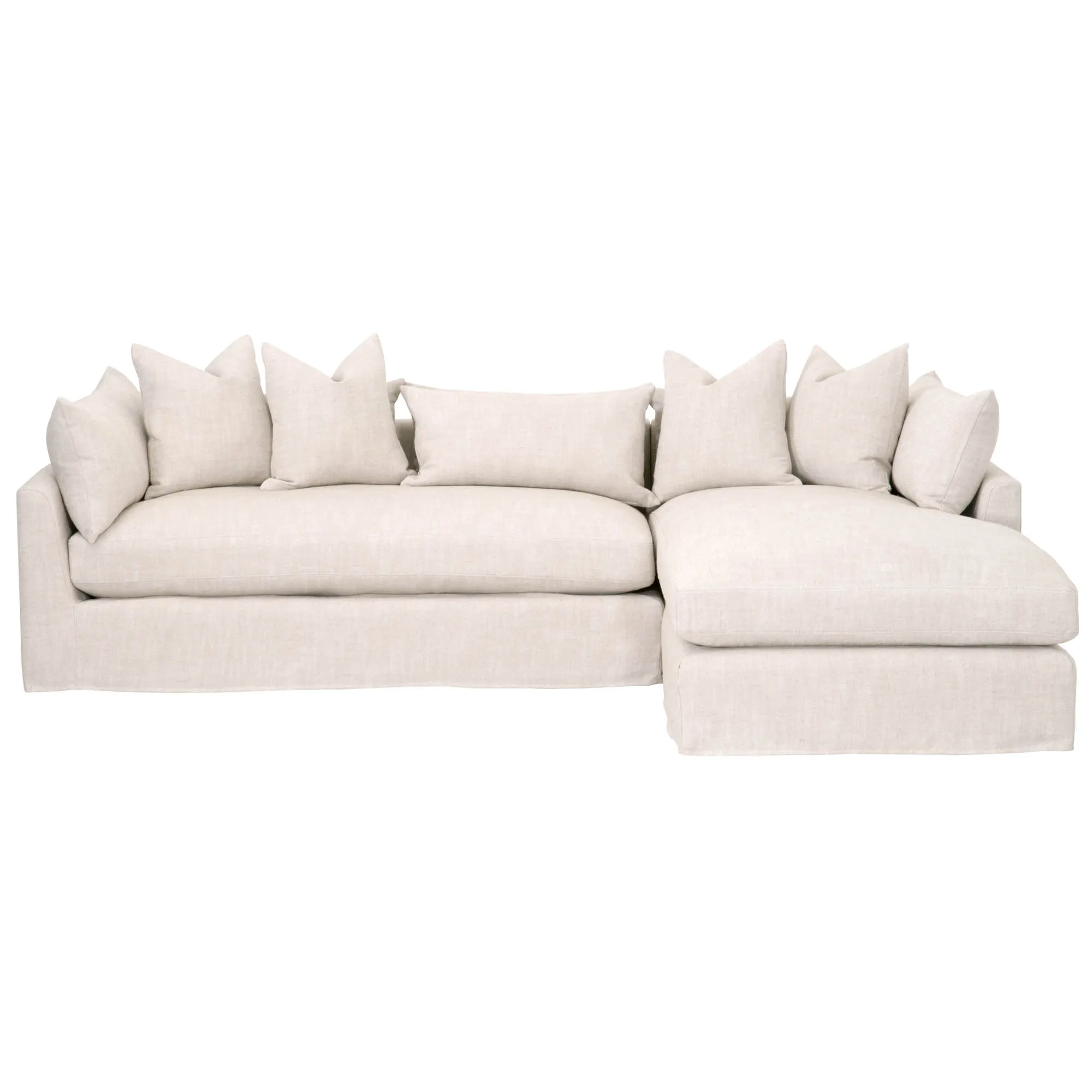 Haven Slipcover Right Chaise Sectional