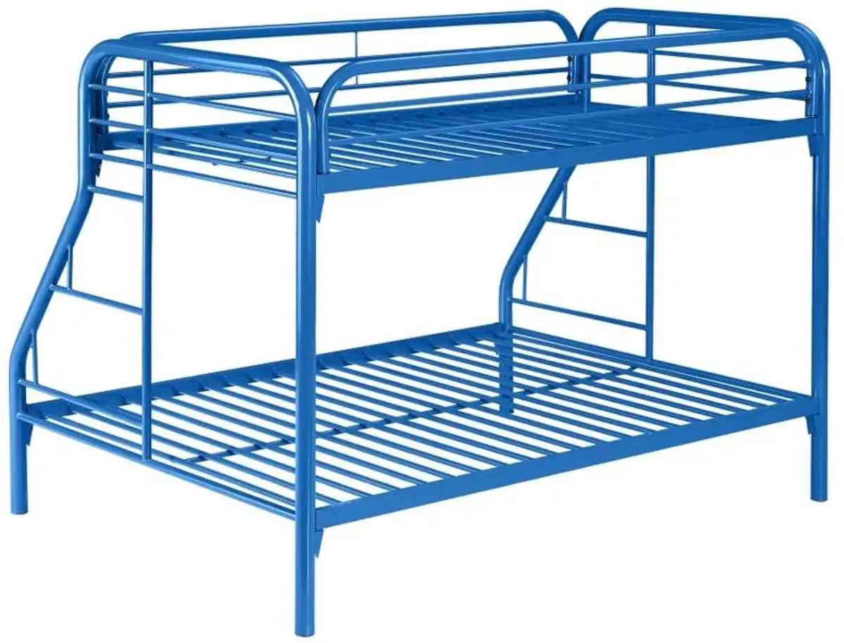 Morgan Twin Over Full Bunk Bed Blue