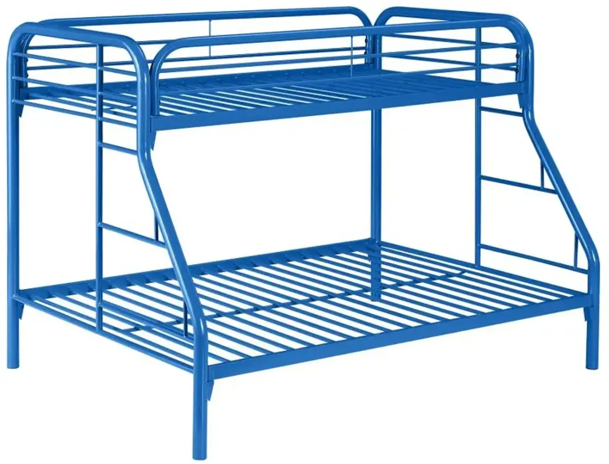 Morgan Twin Over Full Bunk Bed Blue