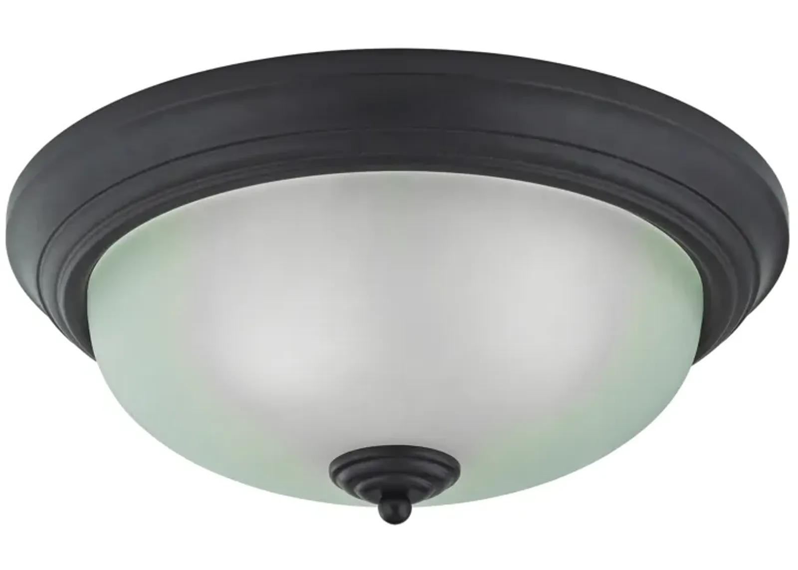 Huntington 15" Wide 3-Light Flush Mount - Oil Rubbed Bronze