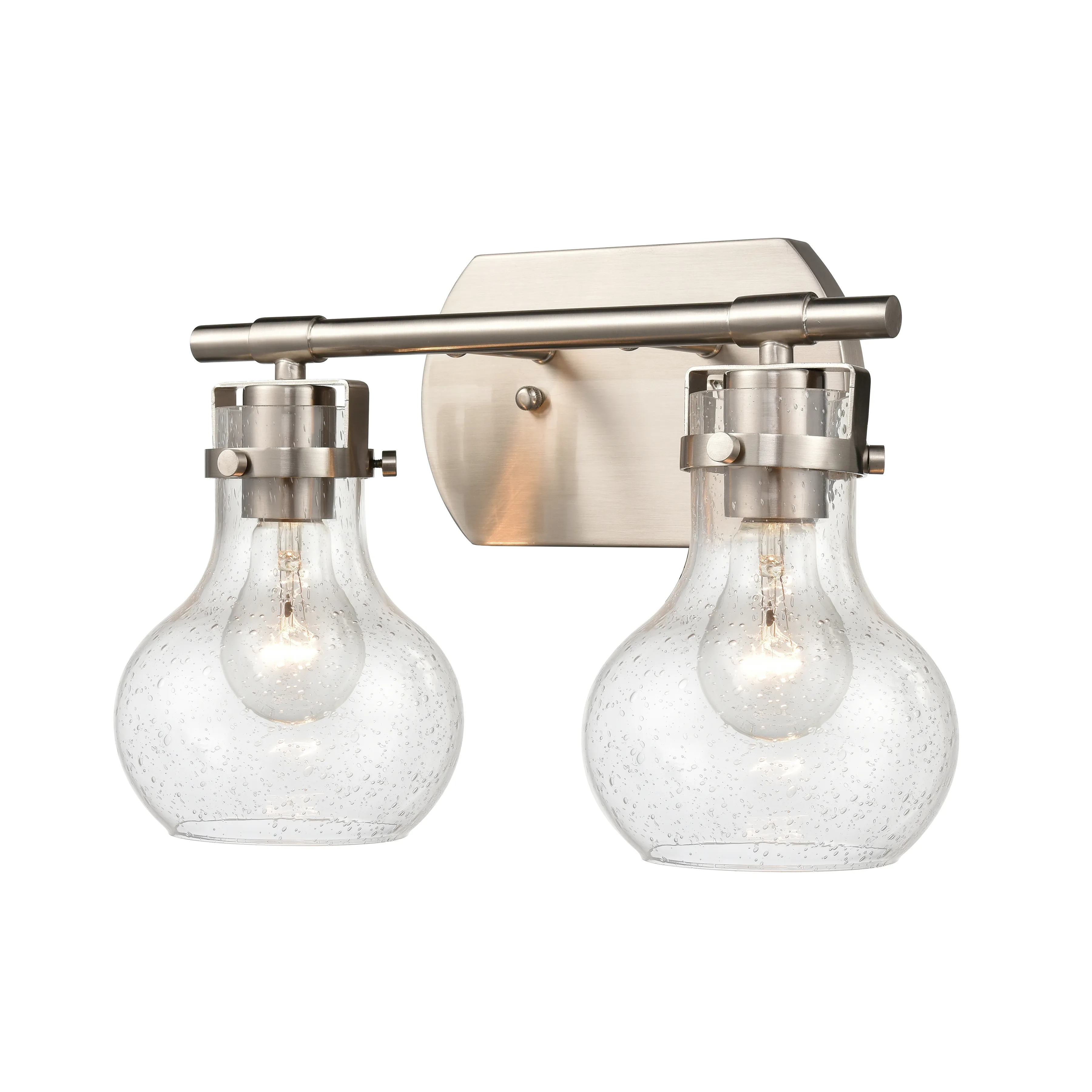 Salamanca 15.5" Wide 2-Light Vanity Light - Satin Nickel