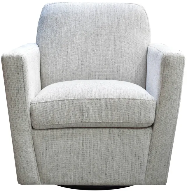 Cooper Swivel Club Chair - Woven Linen