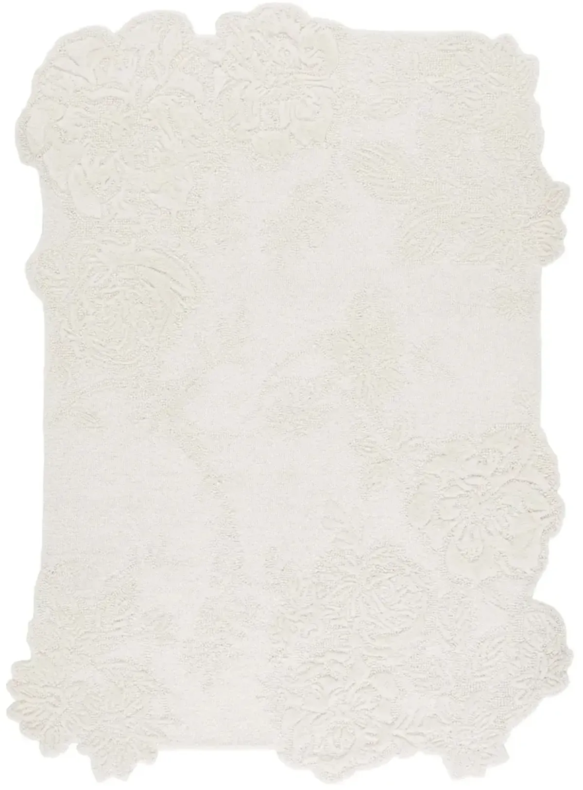 MYKONOS 107 IVORY 4' x 6' Small Rectangle Rug