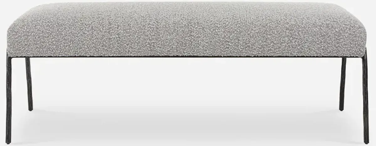 Jacobsen Modern Gray Bench