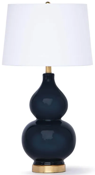 Coastal Living Madison Ceramic Table Lamp (Navy)