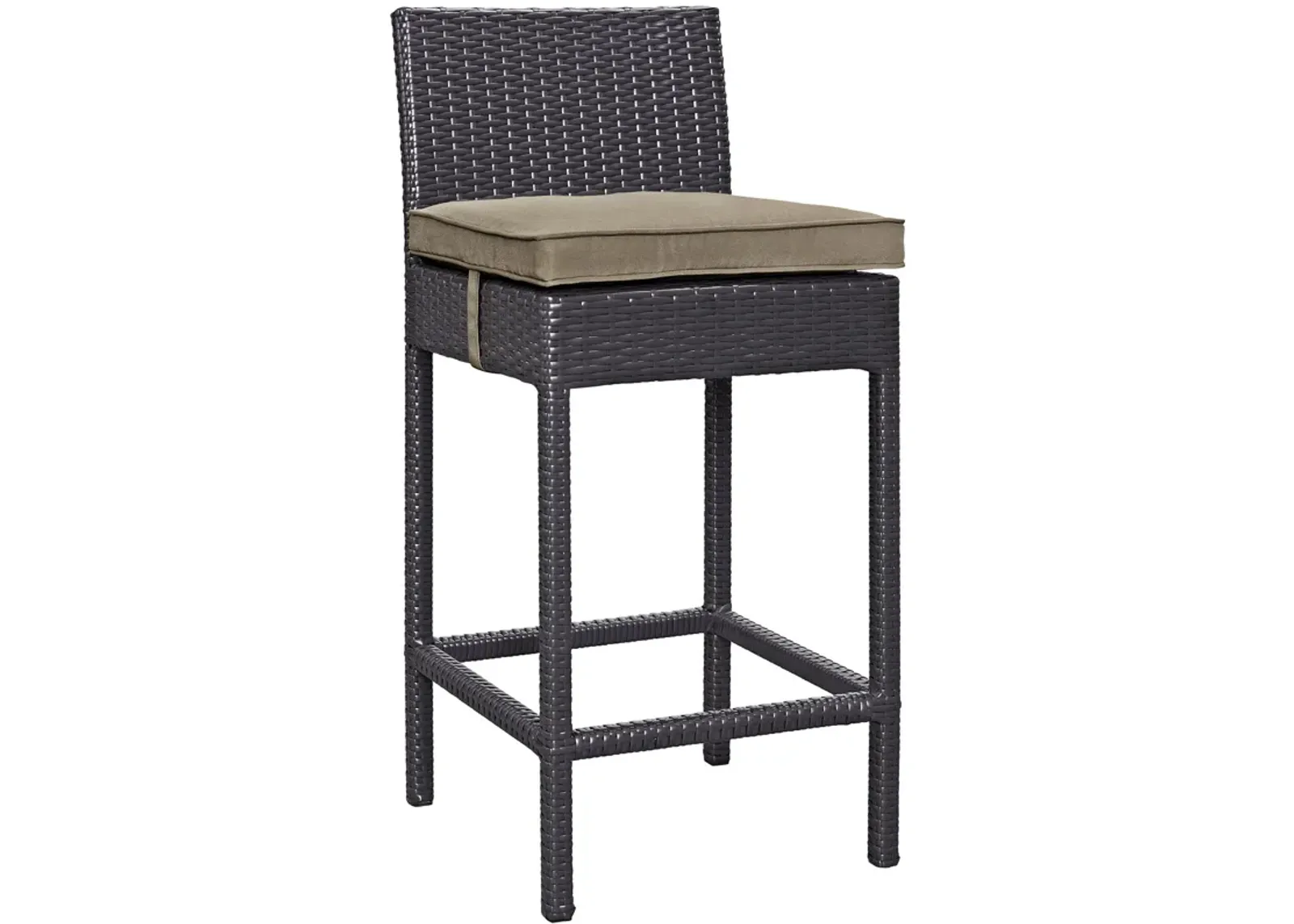 Convene Outdoor Patio Fabric Bar Stool