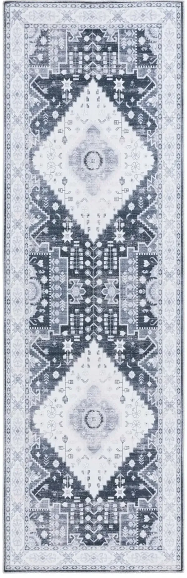 ARIZONA 107 Green 2'-6' X 8' Runner Rug