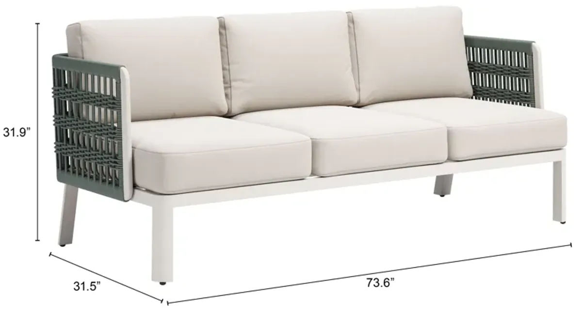 Bridgehampton Sofa White